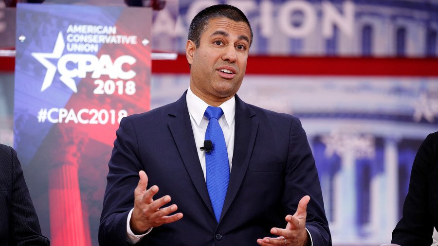 NRA gives FCC chair Pai the ‘Charlton Heston Courage Under Fire Award’