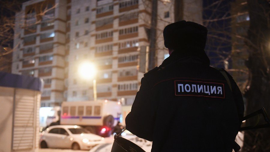 Shootout in Russia's Kazan ends with 1 policeman dead, gunman detained (VIDEO)