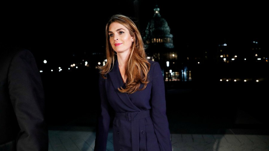 White House comms director Hope Hicks resigning