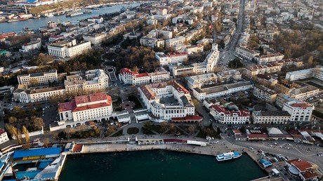 Crimea river: Ukraine wants to bill Russia for future 'financial losses' from Kerch Strait bridge