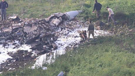 Israeli F-16 fighter jet crashes under Syrian anti-aircraft fire amid IDF cross-border raid