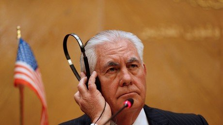 Tillerson ‘listening’ but won’t deviate from ‘big stick’ strategy with N. Korea