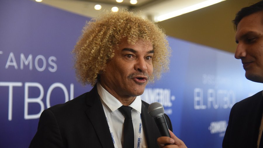 ‘If Colombia win the World Cup, I’ll shave my head’: New RT signing Carlos Valderrama