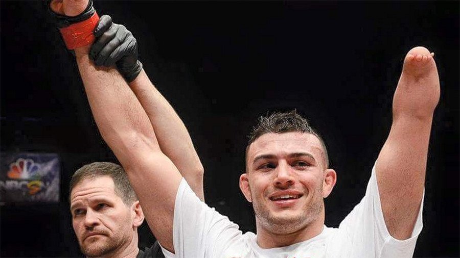 One-handed MMA fighter eyes UFC contract after latest victory