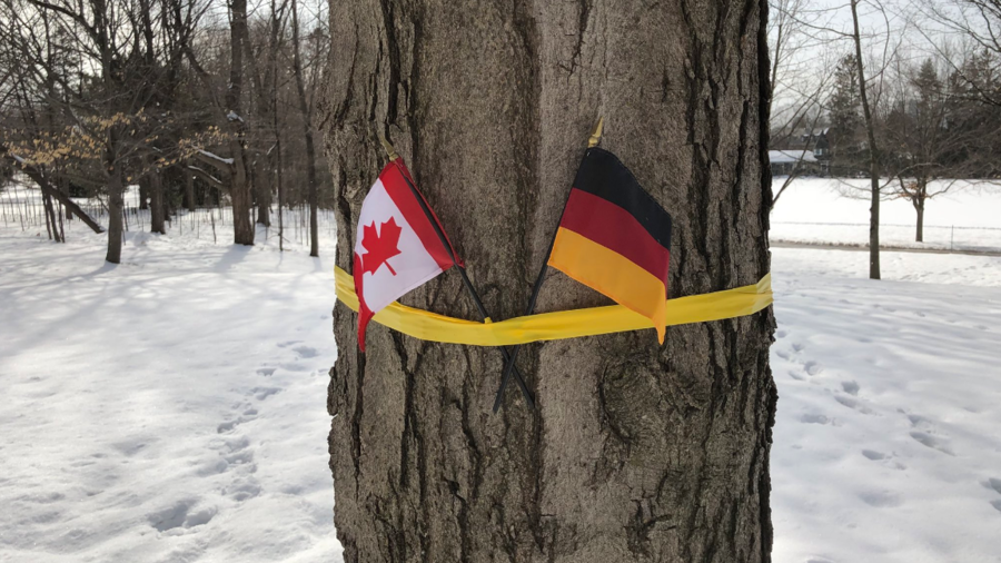 False flag: Canada lays out German tricolor for Belgian royals at WWI event