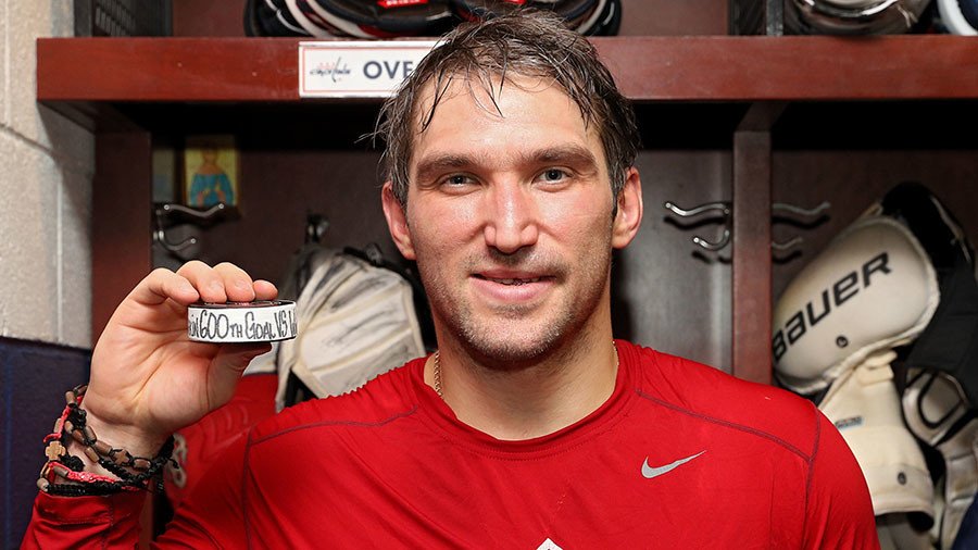 Russian hockey great Ovechkin makes history by entering NHL 600-goal club