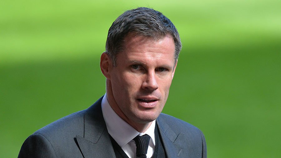 Sky Sports suspends spit-shame pundit Carragher until end of football season