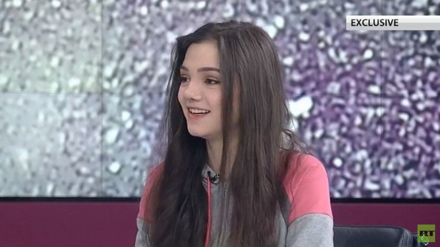 'They know who I am & who I represent' - Russian Olympic figure skater Medvedeva to RT