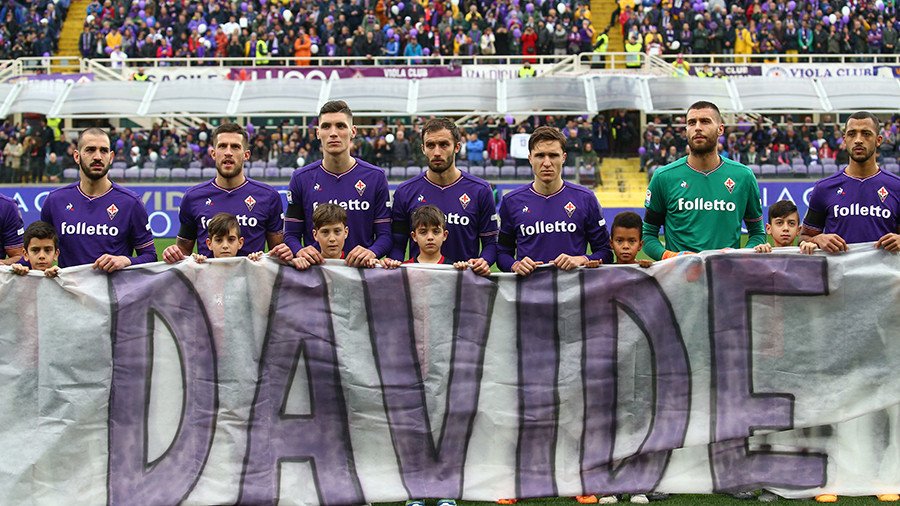 Fiorentina rename training ground in honor of tragic Davide Astori
