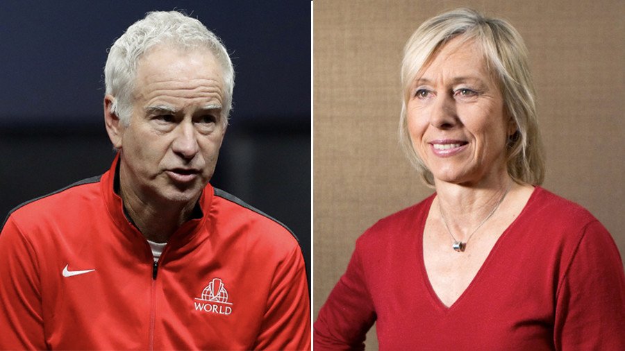 Tennis legend Navratilova hits out at BBC after co-host McEnroe revealed to get 10 times more pay