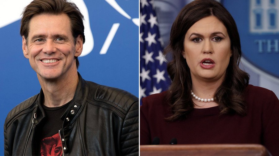 Jim Carrey faces Twitter backlash for ‘monstrous’ portrait of White House  spokesperson