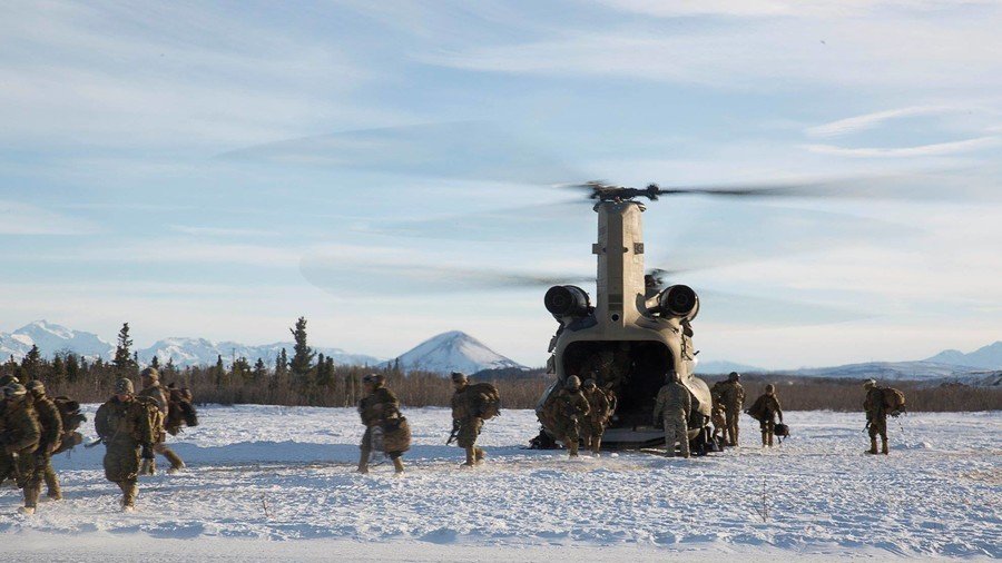 US stages Alaska drills ‘to fight & win Arctic’ in face of Russian dominance (VIDEOS, PHOTOS)