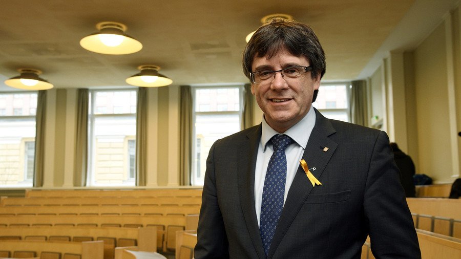 Ex-Catalan leader Carles Puigdemont detained in Germany