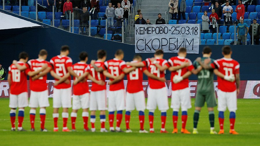 Remembered: Football friendlies commemorate Kemerovo, terrorism victims and fallen stars