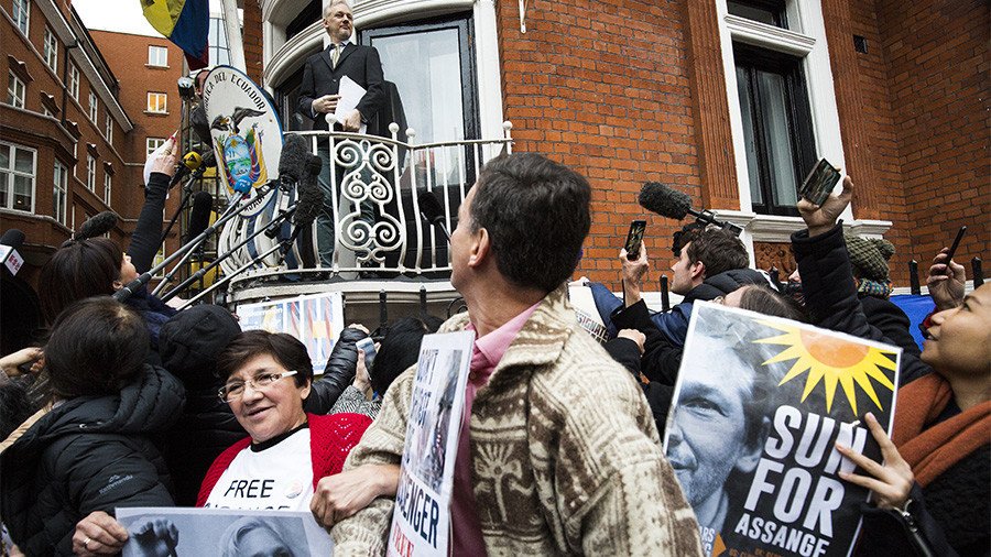 ‘In current hysterical climate, storming of Ecuadorian embassy to get Assange can’t be ruled out’ 