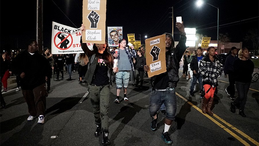 ‘Chief of police got my brother killed’: Protesters storm Sacramento City Council meeting (VIDEO)