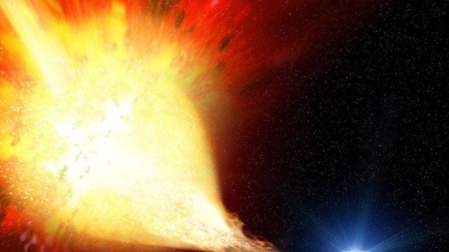 Mystery of rare supernova explosion finally solved  
