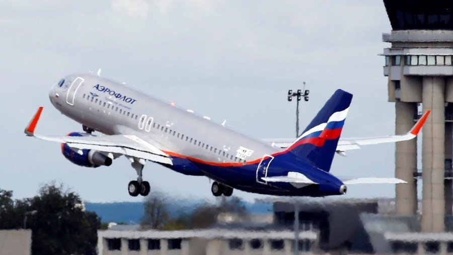Russia warns UK of reciprocal measures if Aeroflot plane search not explained