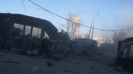37 killed, dozens injured in militant shelling of Eastern Ghouta market (VIDEO)