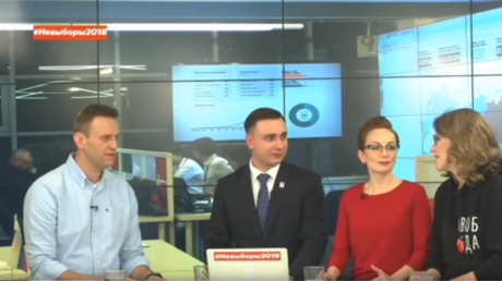 Navalny accuses Sobchak of running in exchange for 'tremendous sum of money'