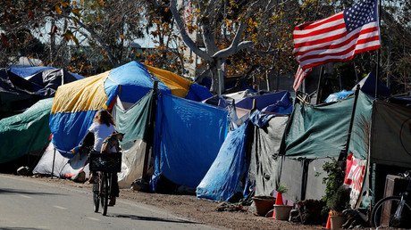 ‘Not near our kids’: Wealthy Californians fight homeless shelters