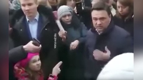 Echoes of Arya Stark as Russian girl’s threatening ‘slit-throat’ gesture at governor goes viral