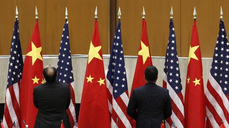 DOW drops almost 460 points on news of China tariffs & Trump slamming Amazon