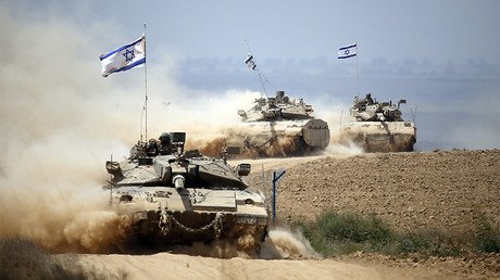 Israeli tanks blast ‘terrorist infiltrators’ on Gaza border (VIDEO)