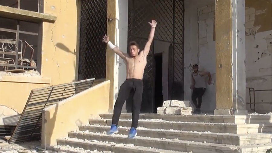 How Aleppo’s parkour stars withstood ISIS & reclaimed their dreams (VIDEO)