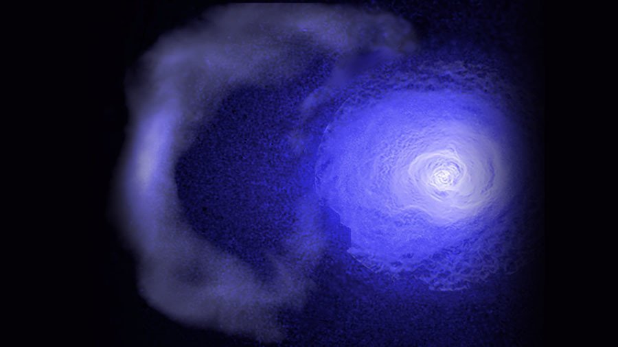 The really big chill: Ancient cold front sweeps ‘relentlessly’ across galaxy cluster (VIDEO)