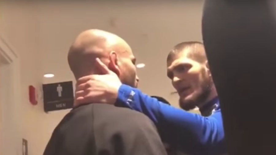 Khabib Nurmagomedov & Artem Lobov in explosive confrontation – but what sparked it?