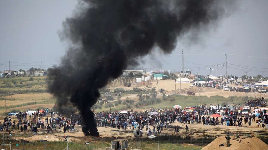 Great Return March: 10 Palestinian protesters killed after IDF fire on Gaza border (VIDEOS)