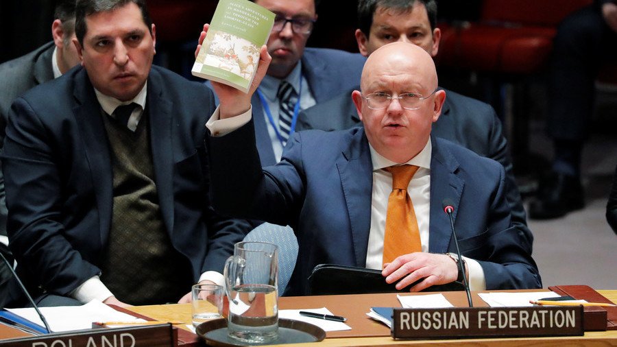 ‘UK’s loudspeaker diplomacy, Skripal mantra & arm-twisting’ exposed by Russia’s UN envoy