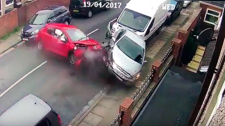 Man crashed ‘pride and joy’ car before running off and claiming it had been stolen (VIDEO)