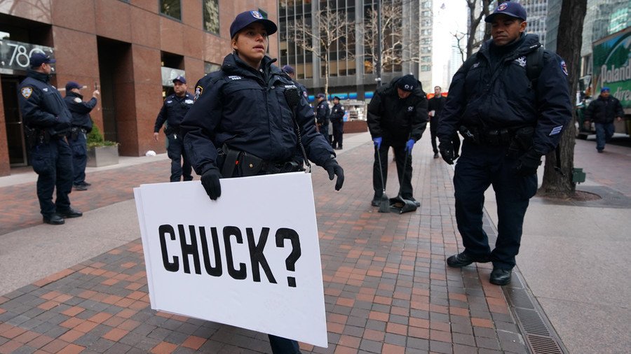 Activists arrested at Chuck Schumer’s Manhattan office following Gaza protest