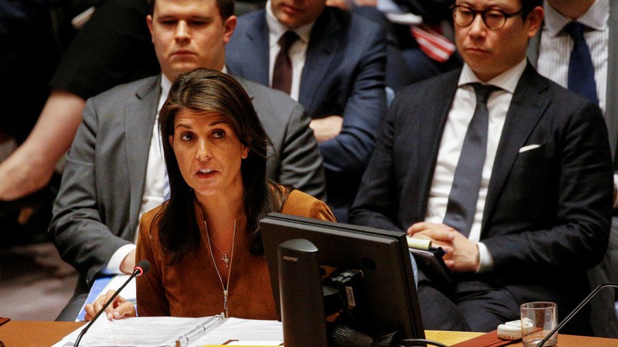 US will act against ‘monster’ Assad with or without UN ‒ Haley