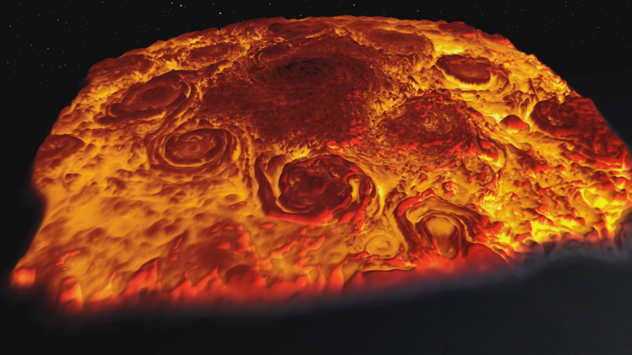 3D flyover of Jupiter reveals planet’s menacing cyclones (VIDEOS)
