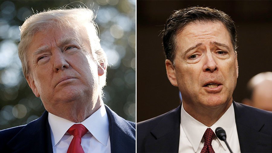‘A weak and untruthful slime ball’: Trump tears into Comey for prostitute comment
