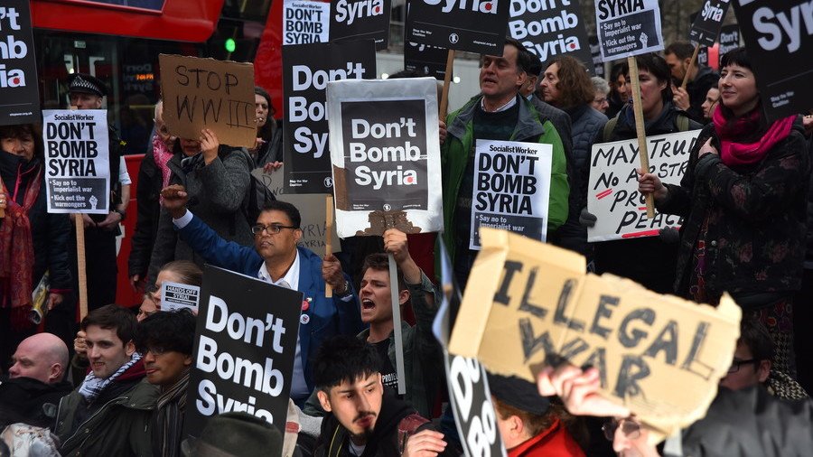 Theresa May’s govt contravened international law in Syrian airstrikes – Oxford law expert