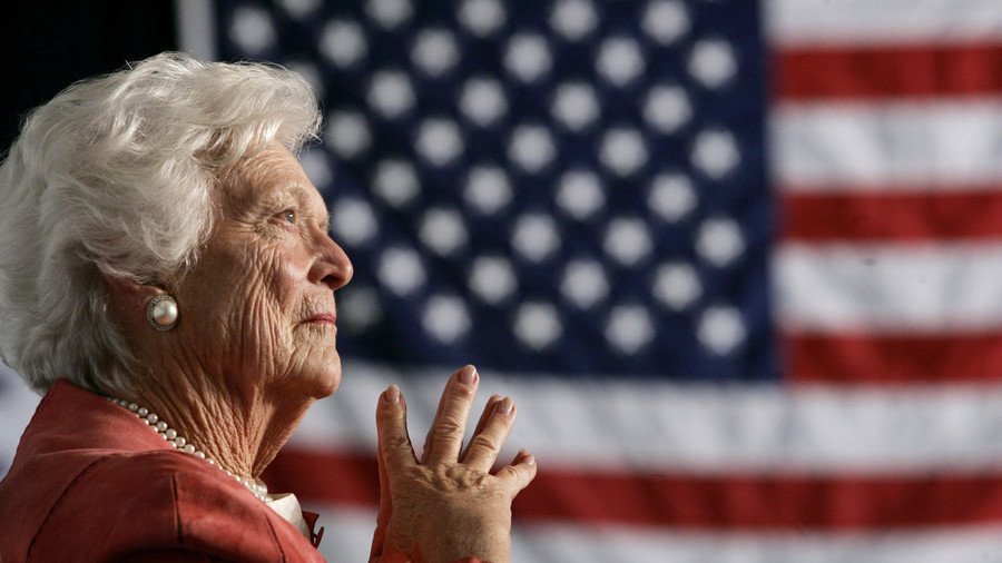Former US First Lady Barbara Bush dead at 92