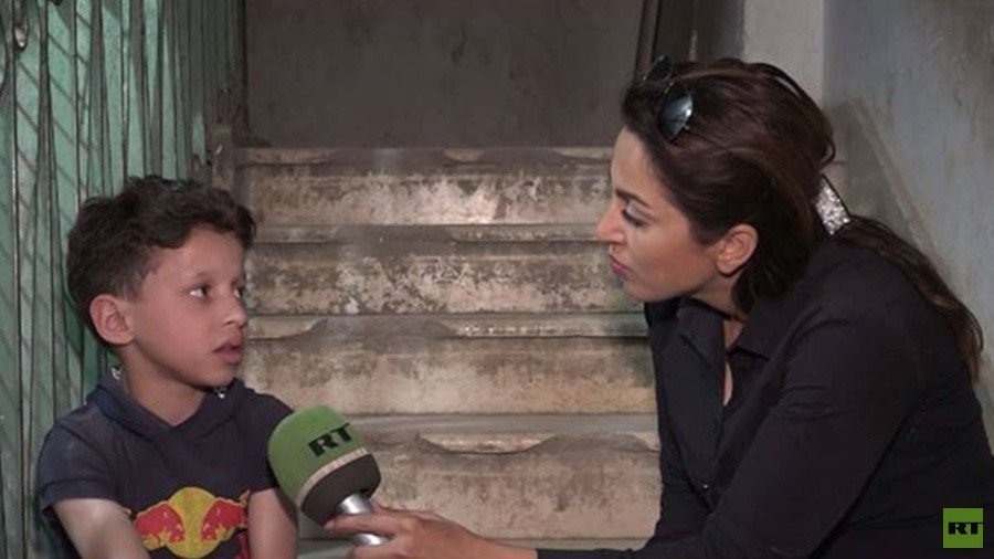 RT visits hospital seen in Douma ‘chemical attack’ video, talks to boy from footage (VIDEO)