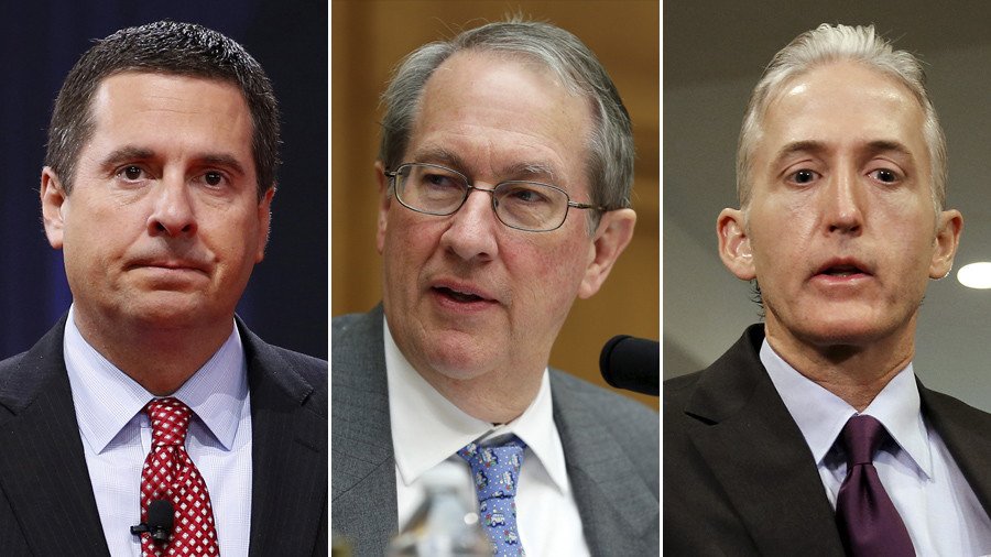 ‘The real crime was his own firing’: Nunes, Goodlatte and Gowdy savage Comey