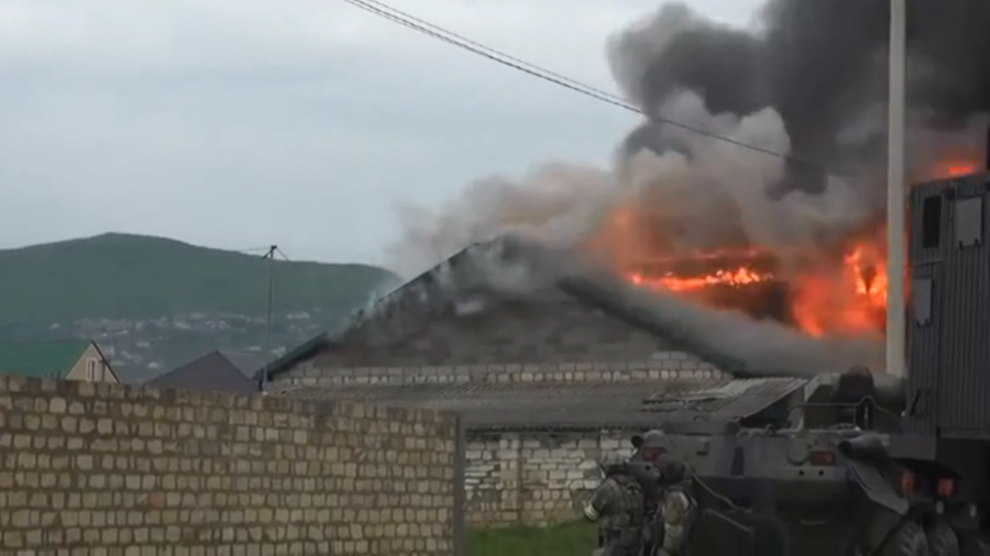 Robots & APCs: Anti-terrorist units eliminate nine militants in Russia’s Dagestan (VIDEO)