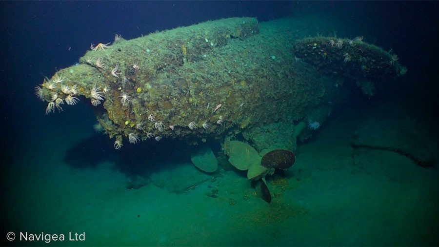 Deep sea drone captures haunting footage of mysterious WWI submarine (VIDEO)