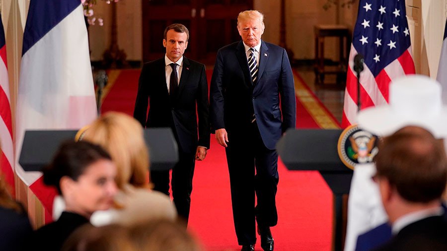 Trump boasts he changed Macron’s stance on Iran deal