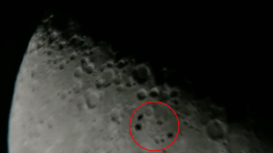 'WTF did I just capture?' 3 mystery objects filmed dancing past moon (VIDEO)