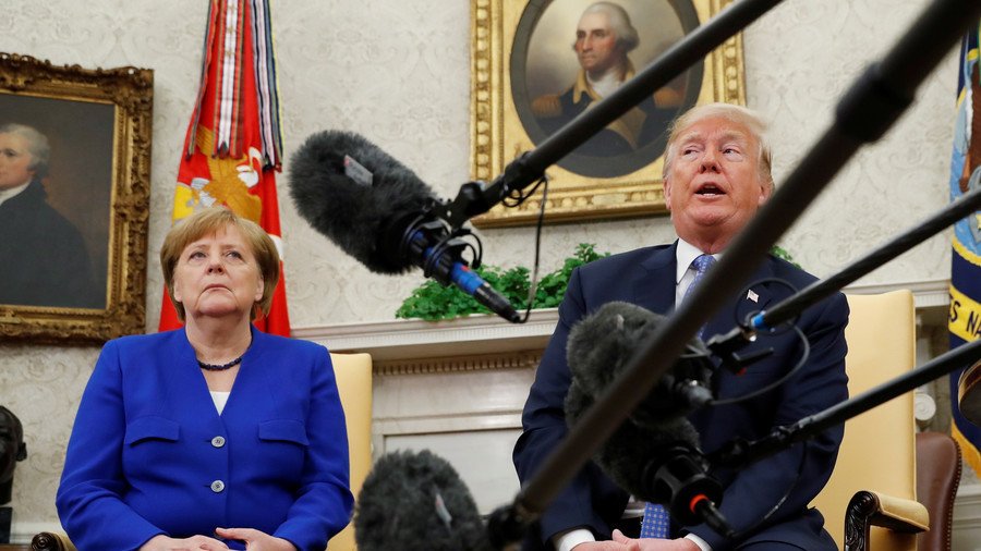 Trump tries to woo Merkel with his Macron moves, but no chemistry there