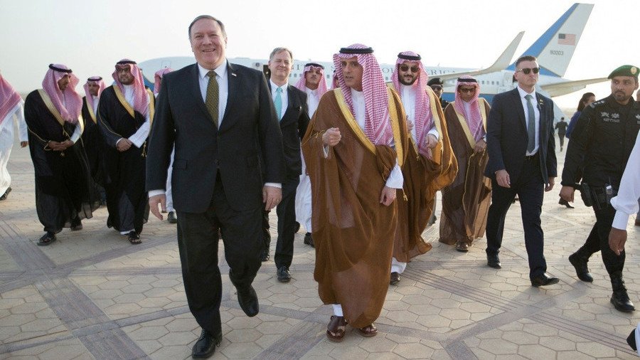 Pompeo lands in Saudi Arabia, immediately calls for new sanctions against Iran