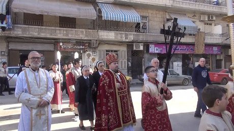 Thousands of Christians in Aleppo & across Syria turn out for Easter celebrations (PHOTO, VIDEO)