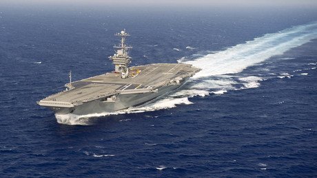 US carrier group to reach Persian Gulf only by May – Russian MoD